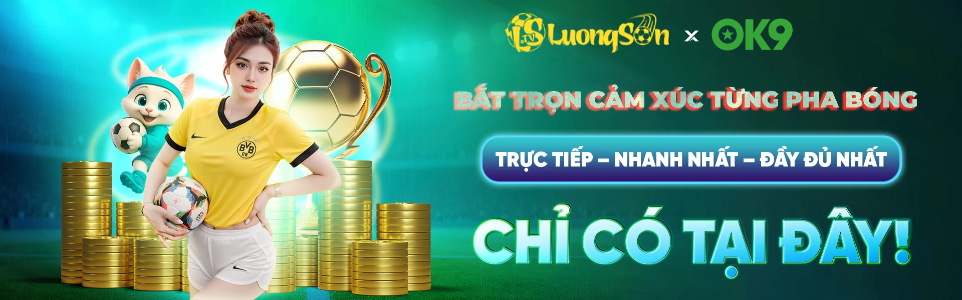 LuongSon TV x OK9 bắt trọn từng pha bóng đỉnh cao