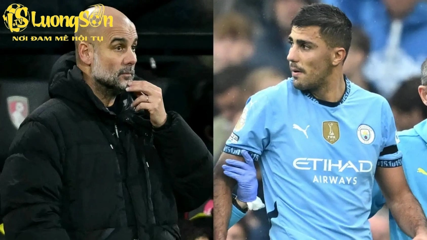 Rodri đã ngụp lặn ở mùa giải này do dính chấn thương nặng (Ảnh: GOAL).